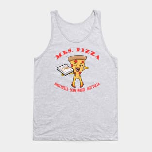 Mrs. Pizza Pizzeria Tank Top